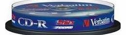 Verbatim 43437 700MB DataLife CD-R Spindle (Pack of 10)
