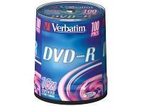 Verbatim 43549 DVD-R 16x 4.7GB 100pk