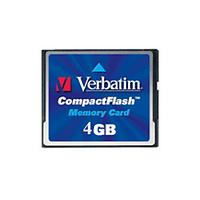 Verbatim 4GB Compact Flash CF Card