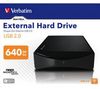 VERBATIM 640 GB USB 2.0 External Hard Drive