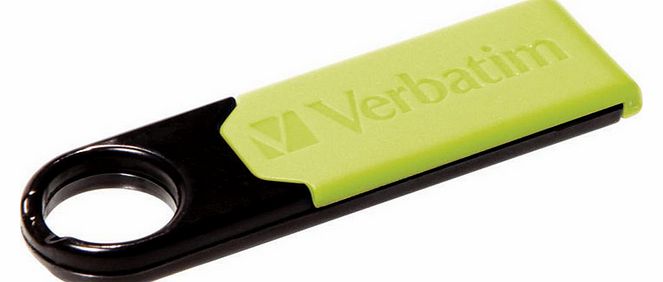 Verbatim 8 GB Micro   Drive USB Flash Drive - green