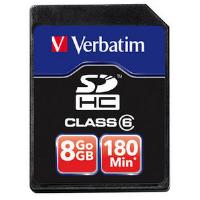 Verbatim 8GB Class 6 SD HC Video Card