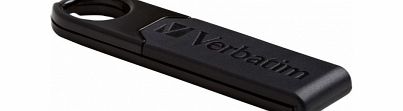 Verbatim 8GB Micro Plus USB 20 Flash Drive - Black