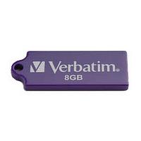8GB USB 2 Flash Memory Micro Flash Drive (Purple)
