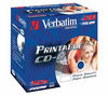 VERBATIM CD-R 700MB Super Azo Photo Printable Slim 52x Pack of 20 cds