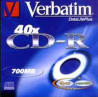 Verbatim CD-R 700MB WHITE INKJET PRINTABLE 48X