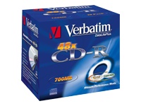 Verbatim CD-R Media 48x 80min 700MB 10 pack
