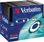 Verbatim CD-R Slim Jewel Case 20-Pack ( VB CDR