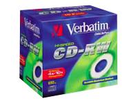 Verbatim CD-RW Media 10x 80Min 10 pack