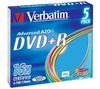 VERBATIM DVD R 4,7 GB `colour` (pack of 5)