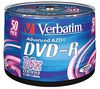 VERBATIM DVD-R 4.7 GB (pack of 50)