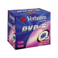 Verbatim DVD-R 4.7GB 16x Matt Silver Spindle 25