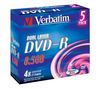 DVD-R 8,5 GB (pack of 5)