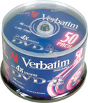 Verbatim DVD-R Printable 50-Pack ( VB DVD-R 50pk Prn CB )
