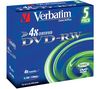 VERBATIM DVD-RW - 4.7 GB (Pack of 5)