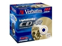 Verbatim Lightscribe CD-R 52x 4.7GB 80min/700MB (10pk)