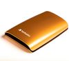 VERBATIM Pop 500 GB Portable External Hard Drive - orange