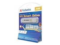 Verbatim Store and#39;nand39; Go U3 Smart Drive - USB flash drive - 2 GB