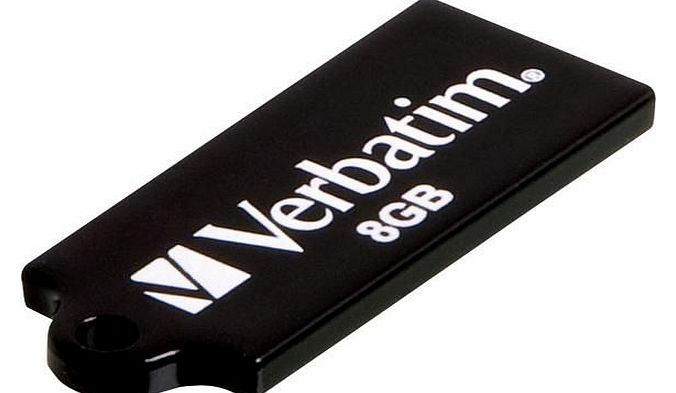 Store n Go Micro USB Flash Drive in black - 8 GB