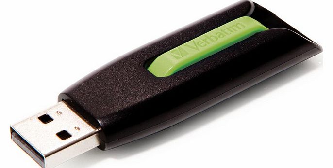 Verbatim Store n Go V3 USB 3.0 Flash Drive in green -