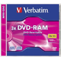 VERBATIM  DVDRW-RAM 3x Type IV 9.4GB J/C