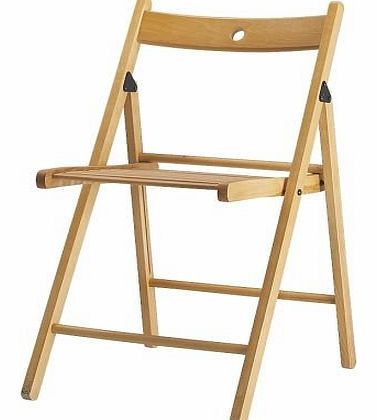 Verdi Wooden Folding Chair Colour Beech
