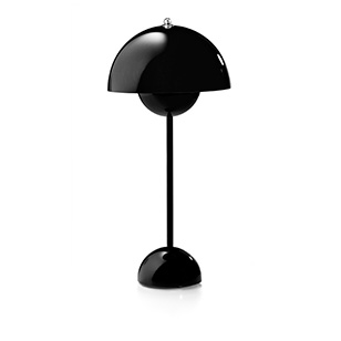 Black Flowerpot Table Lamp