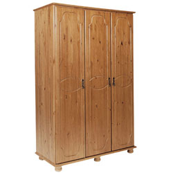 Verona - Versatto 3 Door & 4 Shelves Wardrobe