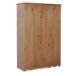Verona 3 Door & 4 Shelves Wardrobe