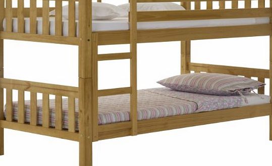 Verona Design Barcelona Short Bunk Bed, 171 x 145.2 x 101 cm, Antique Pine
