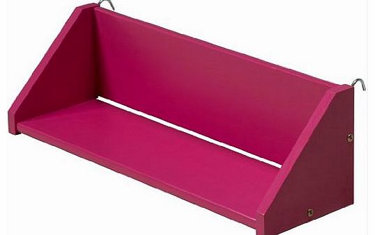 Large Clip On Shelf in Fuchsia, Reversable Goro, Great For Childs Beds & Bunks