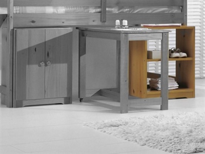 Cabin Bed Bookcase Small Single (2 6`)