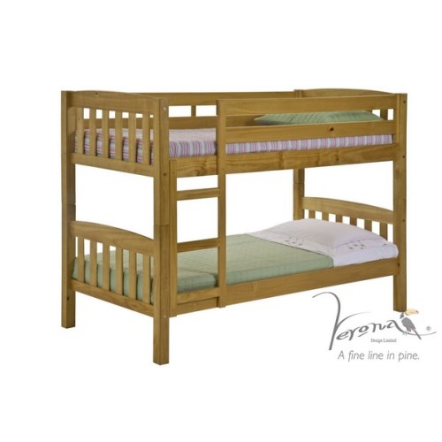 Verona Design Ltd Verona Design America Bunk Bed in Antique Pine