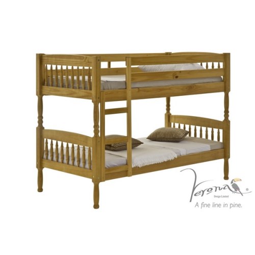 Verona Design Ltd Verona Design Milano Bunk Bed in Antique Pine
