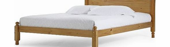 Verona Design Roma Single Pine Bed, 201 x 94 x 99 cm, Antique Pine