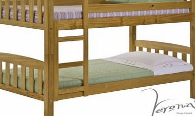 Verona Designs America 2ft6 Antique Short Bunk Bed