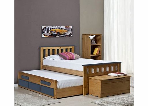 Bergamo Captains Bed with guest bed and drawers