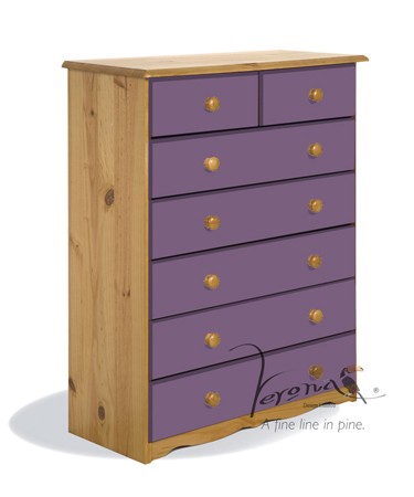 Verona Designs Lilac Chest of Drawers