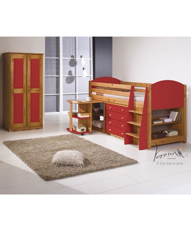 Verona Designs Midsleeper with Wardrobe Offer!