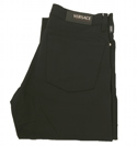 Versace Black Formal Zip Fly Trousers 34 Leg