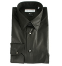 Versace Black Shiny Long Sleeve Shirt