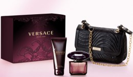 Versace Crystal Noir Eau De Toilette Coffret 90ml