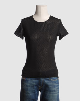 VERSACE INTENSIVE TOP WEAR Short sleeve t-shirts WOMEN on YOOX.COM