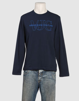 VERSACE JEANS COUTURE TOP WEAR Long sleeve t-shirts MEN on YOOX.COM