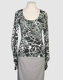 VERSACE JEANS COUTURE TOPWEAR Long sleeve t-shirts WOMEN on YOOX.COM