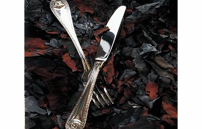 Versace Medusa Silver Plated Cutlery Meat Fork (Large)