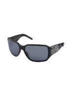 Swarovski Crystal Decorated Plastic Sunglasses