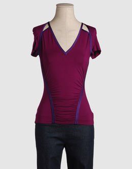 VERSACE TOP WEAR Short sleeve t-shirts WOMEN on YOOX.COM
