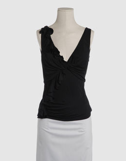 VERSACE TOP WEAR Sleeveless t-shirts WOMEN on YOOX.COM