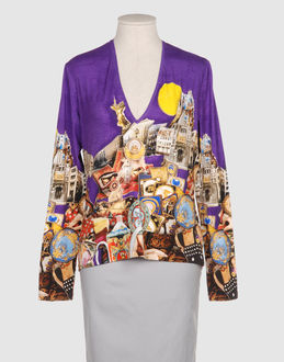 VERSACE TOPWEAR Long sleeve t-shirts WOMEN on YOOX.COM
